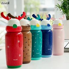 【杜瓦爾duvall】316不鏽鋼麋鹿保溫瓶450ML (5色可選)