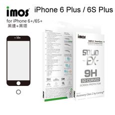 【免運】iMOS 2.5D康寧神極點膠3D滿版iPhone 6 Plus/6S Plus 5.5吋