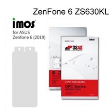 【iMos】3SAS系列保護貼 ASUS ZenFone 6 ZS630KL (6.4吋) 6.3吋