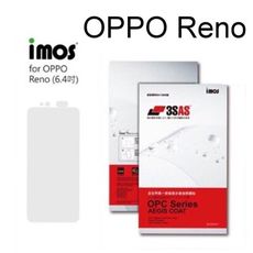 【iMos】3SAS系列保護貼 OPPO Reno 標準版 (6.4吋) 超潑水、防污、抗刮