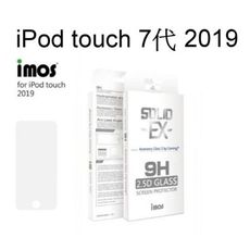 【iMOS】2.5D滿版9H強化玻璃保護貼 iPod touch 7代 2019 4吋 美商康寧