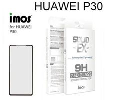 【iMOS】2.5D滿版9H強化玻璃保護貼 華為 HUAWEI P30 (6.1吋) 美商康寧