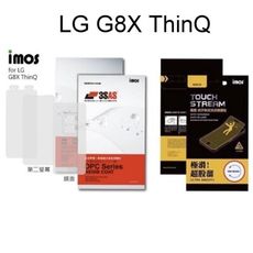 【iMos】3SAS 亮面 霧面螢幕保護貼 LG G8X ThinQ 主螢幕+第二螢幕+鏡面