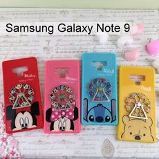 迪士尼摩天輪手機殼 三星 Galaxy Note 9 (6.4吋) 指環支架【正版】米奇 米妮