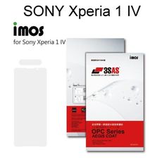 【iMos】3SAS系列保護貼 SONY Xperia 1 IV (6.5吋) 超潑水、防污、抗刮