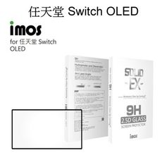 【iMOS】2.5D滿版9H強化玻璃保護貼 任天堂 Nintendo Switch OLED 康寧