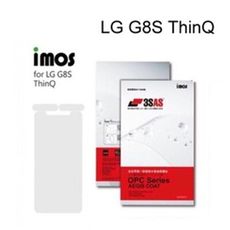 【iMos】3SAS系列保護貼 LG G8S ThinQ (6.2吋) 超潑水、防污、抗刮