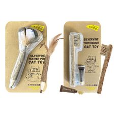 【憶馨寵物】Natural Fresh 自然鮮 貓玩具系列 木天蓼羽毛筆/木天蓼牙刷 貓潔牙 貓玩具