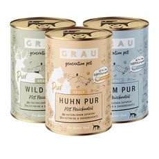 【憶馨寵物】GRAU灰樂-低敏無穀主食犬罐 400G 犬罐 狗罐頭 狗主食罐 德國生產