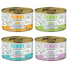 【憶馨寵物】GRAU灰樂 經典主食犬罐 寵物罐頭 狗狗罐頭 主食罐 200G 狗主食罐 德罐