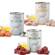 【憶馨寵物】NUEVO新歡-純享低敏犬罐系列 犬罐 狗主食罐 低敏罐頭 375G/400G 德國製造