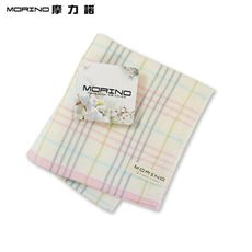 【MORINO摩力諾】有機棉彩條格毛巾(超值免運組)MO763