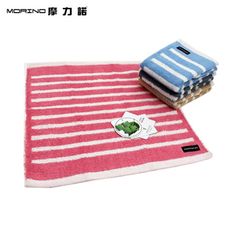 【MORINO摩力諾】美國棉橫紋方巾_MO657