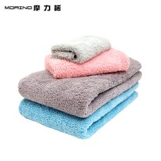 【MORINO摩力諾】超細纖維簡約方巾毛巾浴巾3入組MO626MO726MO826