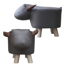 小動物造型椅-小牛