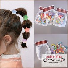 【akiko kids】甜心女孩糖果罐造型髮圈組