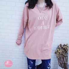 【現貨】韓國 ODE A L'OUBLI T恤 長版上衣 正韓【Bonjouracc】