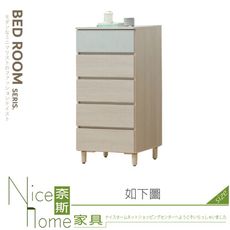 《奈斯家具Nice》402-12-HG 夏朵白榆木五斗櫃