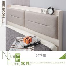 《奈斯家具Nice》090-04-HN 山姆5尺白木紋貓抓皮床頭片