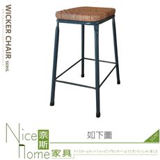 《奈斯家具Nice》474-14-HL 正藤1.6尺鐵腳工作椅