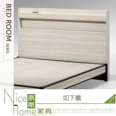 《奈斯家具Nice》579-05-HA 白梣木色5尺床頭片