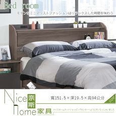 《奈斯家具Nice》034-1-HC 佐斯5尺床頭箱