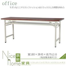 《奈斯家具Nice》085-15-HWD 胡桃檯面會議桌/折合桌