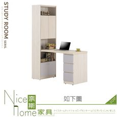 《奈斯家具Nice》318-06-HK 千葉4尺多功能書桌櫃