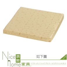 《奈斯家具Nice》923-03-HA 緹花布四方坐墊/牽牛花