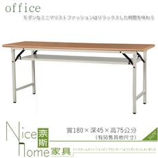 《奈斯家具Nice》082-10-HWD 木紋檯面會議桌/折合桌