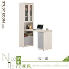 《奈斯家具Nice》318-02-HK 千葉4尺多功能書桌櫃