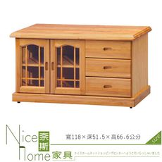 《奈斯家具Nice》44-2-HG 正赤陽4尺長櫃