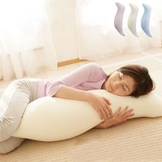 【Bunny】日式親膚多功能枕 男朋友海馬抱枕 舒眠親子孕婦枕