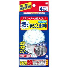【日本小林製藥】排水口泡沫清潔粉(4包入)