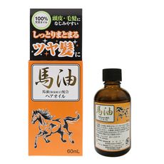 【日本純藥】天然馬油護髮油-60ml