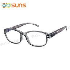 台灣製 濾藍光老花眼鏡  透明膠框 高硬度耐磨鏡片 配戴不暈眩