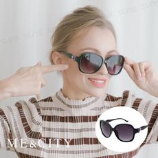 ME&CITY 甜美蝴蝶結造型太陽眼鏡 時尚系列 抗UV400 (ME 1225 C01)