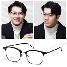 台灣製 老花眼鏡  輕薄文青黑框  閱讀眼鏡 高硬度耐磨鏡片 配戴不暈眩