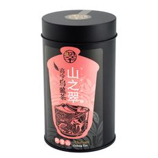 【山之翠】 阿里山 高冷烏龍茶（150克/四兩裝）黑色罐裝 濃香