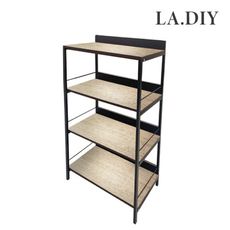 《LA.DIY》工業風四層收納架(四色)