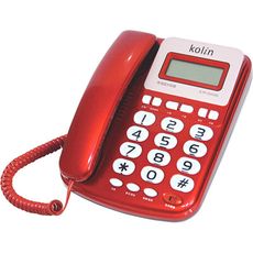 Kolin歌林 超大鈴聲來電顯示有線電話機 KTP-DS006