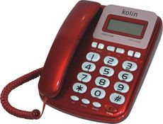 kolin 歌林有線電話機 KTP-DS006 (來電超大鈴聲、1組單鍵記憶)