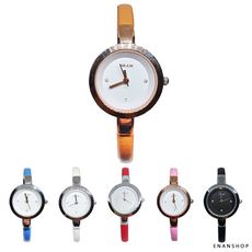 KAZZI細皮革手錶 女錶 石英錶 韓國氣質手錶 馬卡龍手錶 惡南宅急店【0461F】