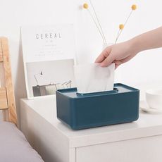 北歐簡約風 糖果色面紙盒 家用客廳茶几面巾紙盒 桌面抽紙盒收納盒 J2446