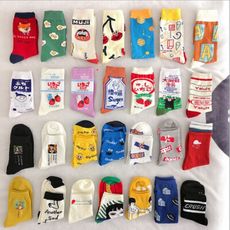 韓版學院風日系中筒襪 長筒襪 襪子 J855