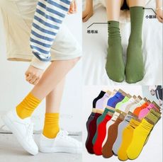韓國天鵝絨棉襪 女襪 襪子 J1431