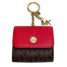 MICHAEL KORS 紅色卡哇伊收納盒造型鑰匙圈 #35F0GTVL0B