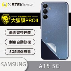 【大螢膜PRO】Samsung A15 5G全膠螢幕保護貼 環保無毒 MIT 背貼 犀牛皮 保護膜