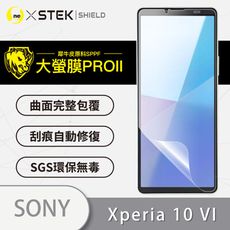 【大螢膜PRO】SONY Xperia 10 VI 全膠螢幕保護貼 環保無毒MIT 背貼 犀牛皮