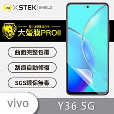 【大螢膜PRO】vivo Y36/Y78 5G 全膠螢幕保護貼 環保 背貼 犀牛皮 保護膜